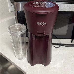 Mr. Coffee Iced Coffee Maker - Burgundy